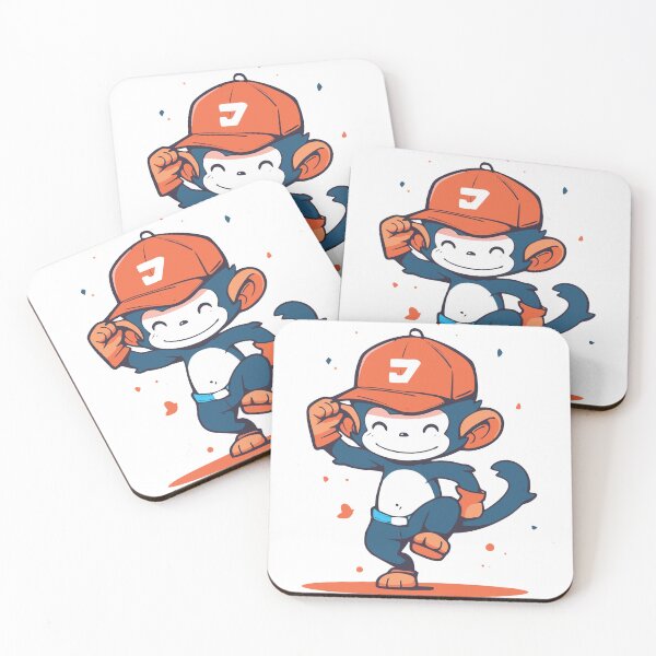 Item preview, Delightful monkey game character designed and sold by DesginPro.