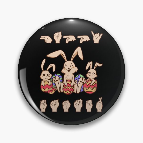Item preview, ASL Happy Easter VI - Cute Easter designed and sold by Lemon Pepper.