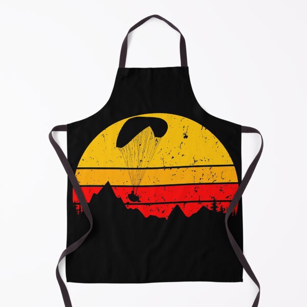 Item preview, Paraglider, parachute,  mountains , retro sunset designed and sold by dmtdc.
