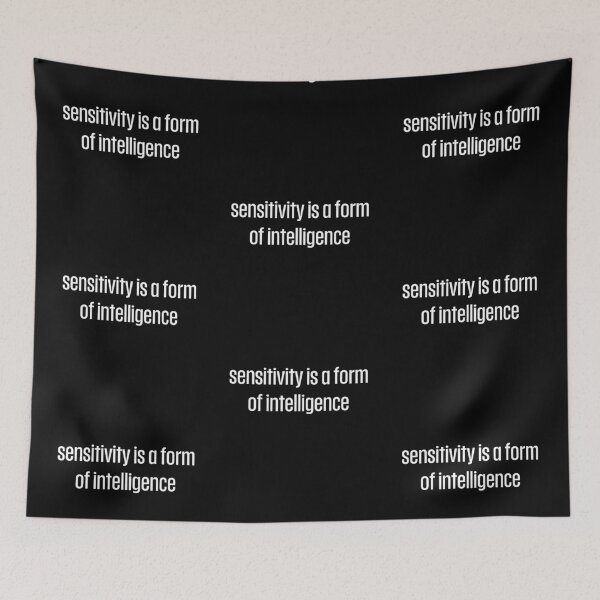 Item preview, Sensivity is a form of intelligence designed and sold by UnCoverDesign.
