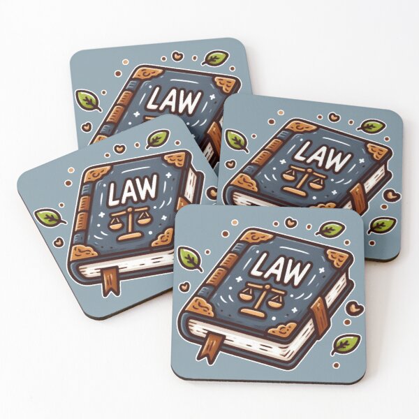 Item preview, Law Book Doodle - Grayson Beauregard designed and sold by AmberRoseWrites.