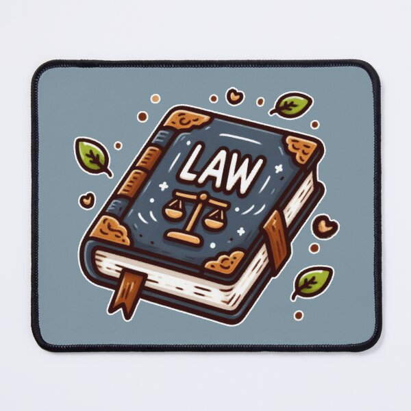 Item preview, Law Book Doodle - Grayson Beauregard designed and sold by AmberRoseWrites.