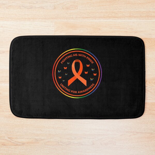 Item preview, LGBTQ MS Awareness Day T-Shirt, Fighting MS With Pride, Uniting For Awareness Day, Slogan Tee, Unisex MS Awareness Tees,  designed and sold by PrideBeProud.