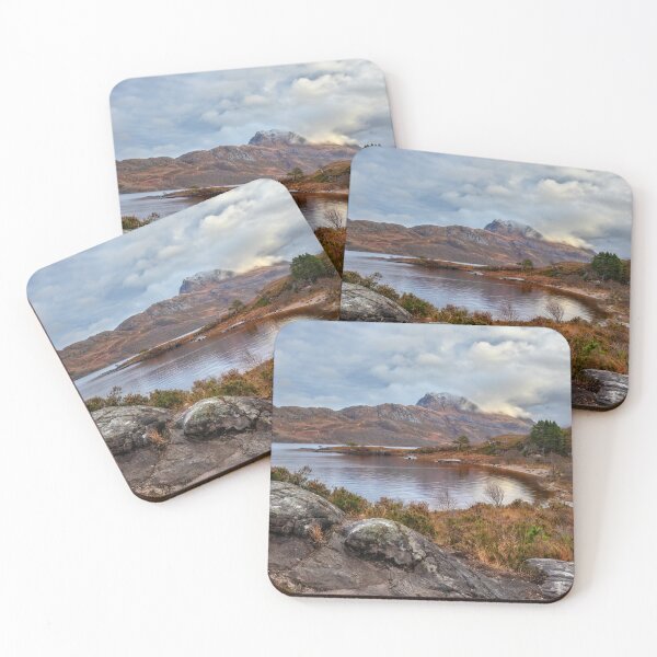 Item preview, Slioch and Loch Maree, Winter Morning Wester Ross Scotland. NC500. designed and sold by PhotosEcosse.
