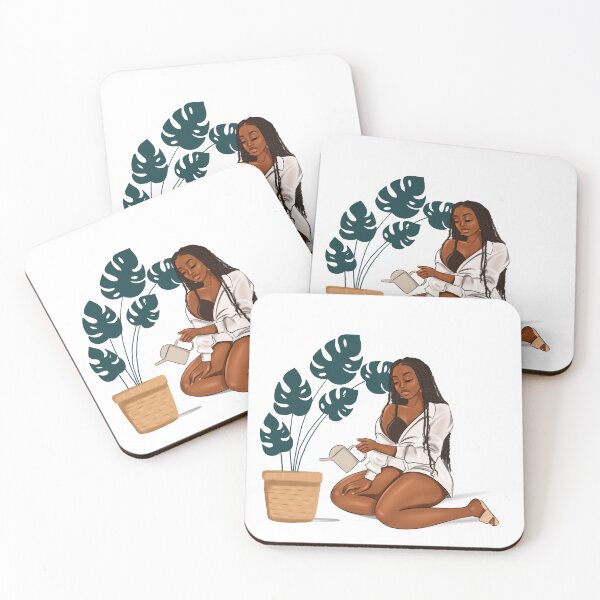 Item preview, Loving My Blackness Sticker designed and sold by The BlackMoonGirls.
