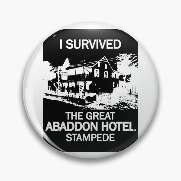 Item preview, The Great Abaddon Hotel Stampede designed and sold by Getonboardman.
