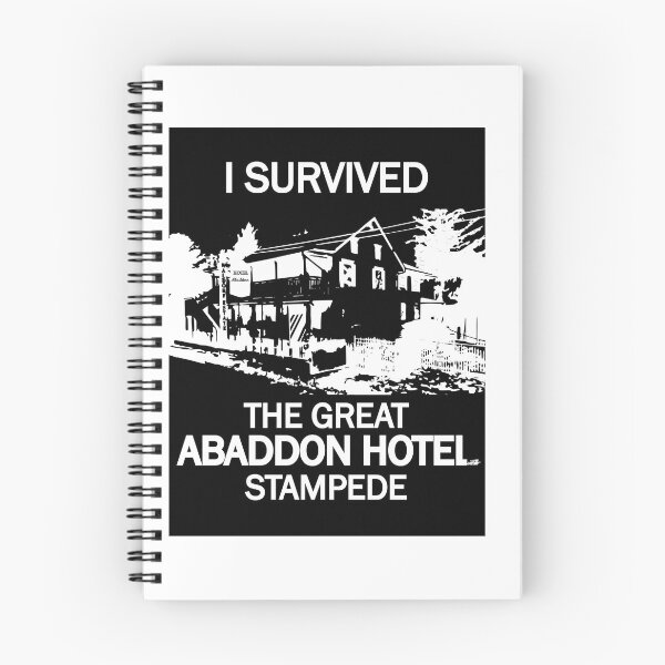 Item preview, The Great Abaddon Hotel Stampede designed and sold by Getonboardman.