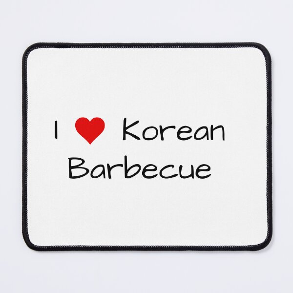 Item preview, I Love Korean Barbecue designed and sold by Eoponest.