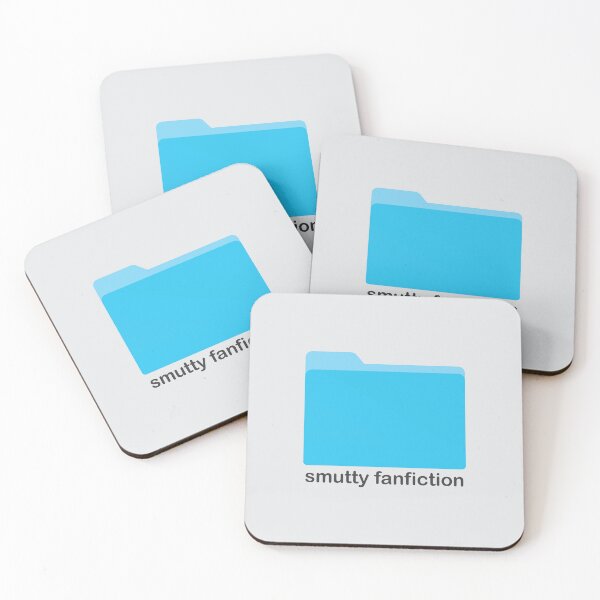 Item preview, Smutty Fanfiction Blue Folder designed and sold by FandomPlanet.