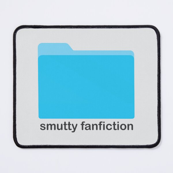 Item preview, Smutty Fanfiction Blue Folder designed and sold by FandomPlanet.