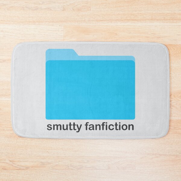 Item preview, Smutty Fanfiction Blue Folder designed and sold by FandomPlanet.
