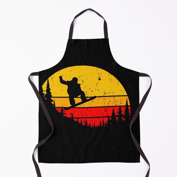 Item preview, Snowboard, snowboarder, mountains , retro sunset designed and sold by dmtdc.