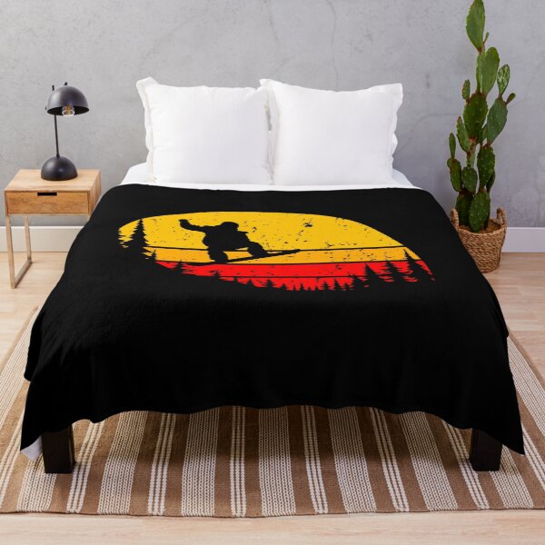 Item preview, Snowboard, snowboarder, mountains , retro sunset designed and sold by dmtdc.