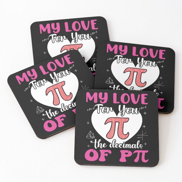 Item preview, My Love For You The Decimals Of Pi, Math teacher  designed and sold by ArtByKatti.