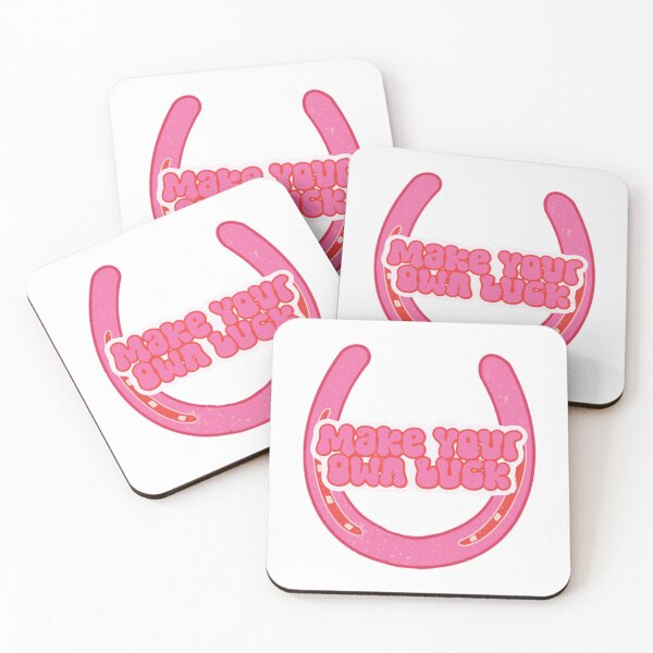 Item preview, Make Your Own Luck - Pink Horseshoe Cowgirl designed and sold by Teal-Sundaze.