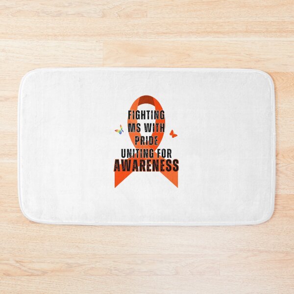 Item preview, LGBTQ MS Awareness Day T-Shirt, Fighting MS With Pride, Uniting For Awareness Day, Slogan Tee, Unisex MS Awareness Tees,  designed and sold by PrideBeProud.