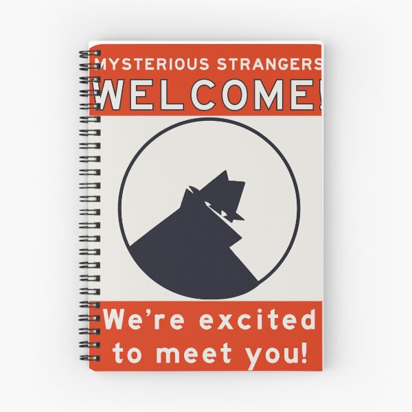 Item preview, Mysterious Strangers Welcome designed and sold by knappsterbot.