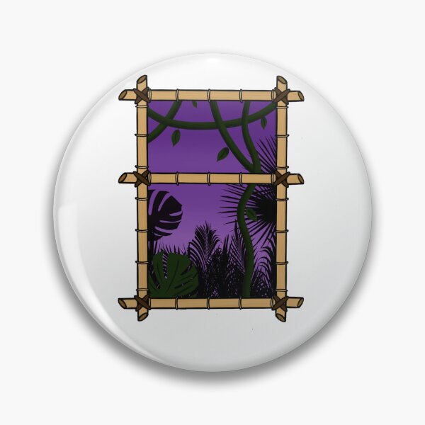 Item preview, Jungle Window designed and sold by honeybeepaper.
