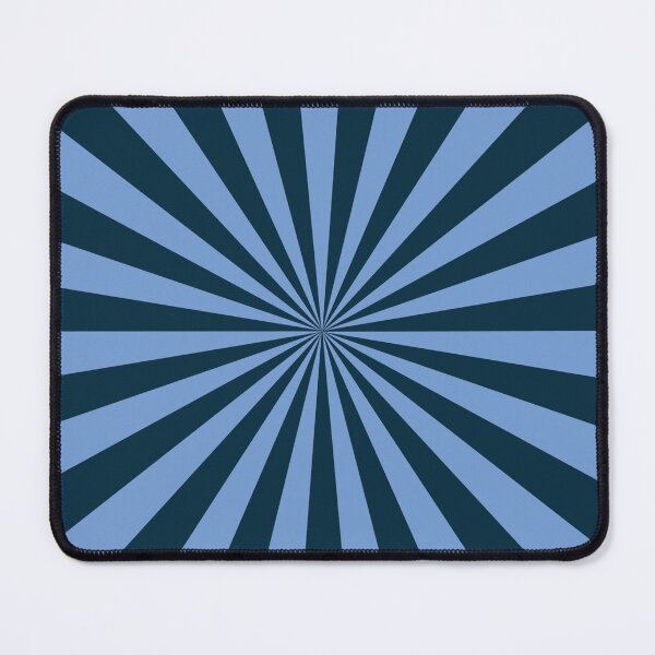 Item preview, Blue sun ray pattern designed and sold by LinDraws.
