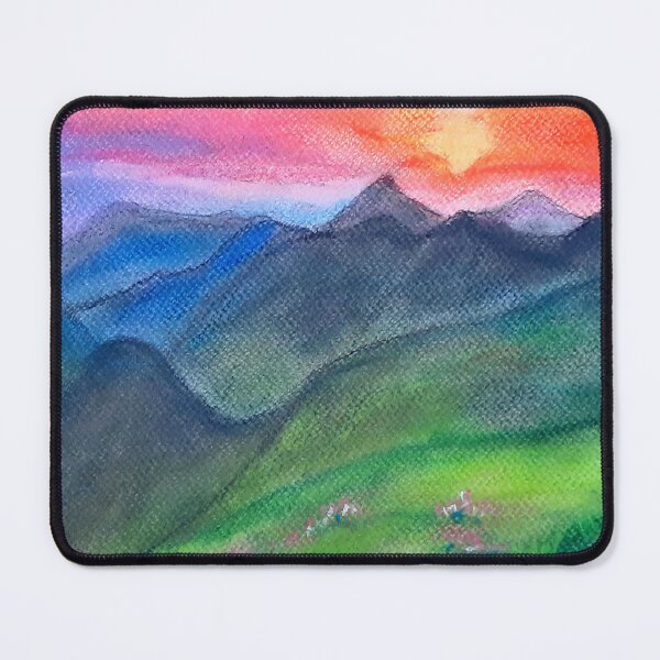 Item preview, "Coucher de soleil en altitude" (= sunset at altitude) designed and sold by Isa-Isarielle.