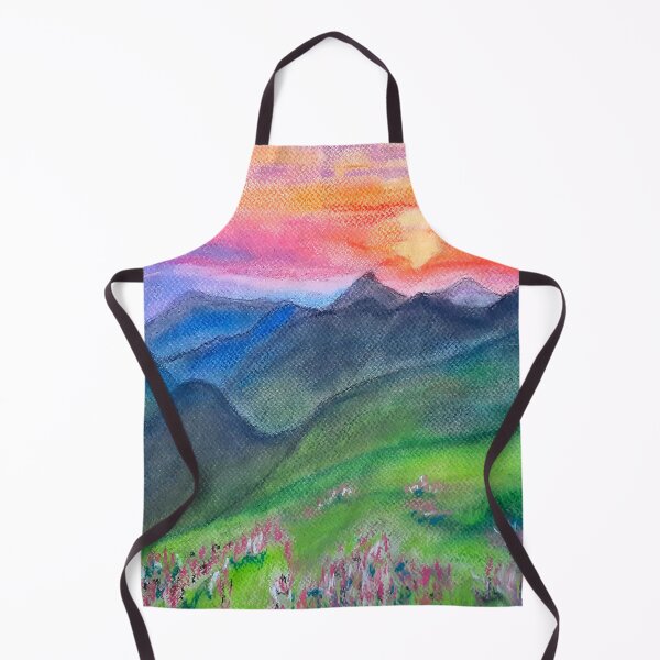 Item preview, "Coucher de soleil en altitude" (= sunset at altitude) designed and sold by Isa-Isarielle.