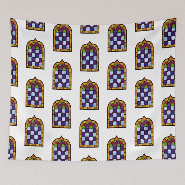 Item preview, Stained Glass Window designed and sold by honeybeepaper.