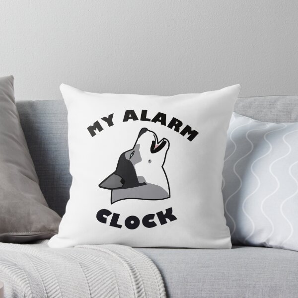 Item preview, HUSKY. ALARM CLOCK designed and sold by Drew-Drew.