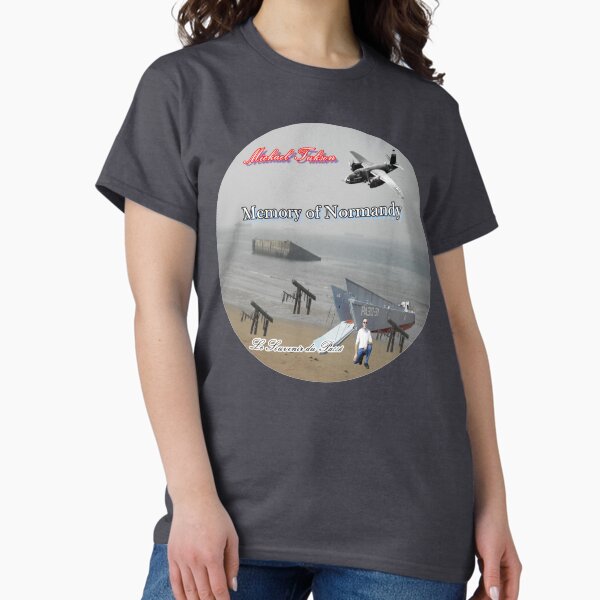 Memory of normandy Format Rond T-shirt classique