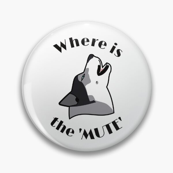 Item preview, HUSKY. WHERE IS THE MUTE designed and sold by Drew-Drew.
