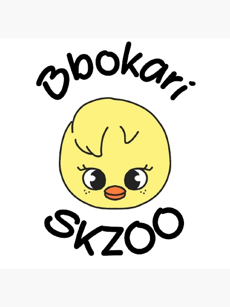 Stray Kids - Skzoo Bbokari Head w/ Name [COLORED OUTLINE]