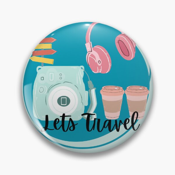 Item preview, Lets Go, Lets Explore, Lets Travel,  designed and sold by J-TheArtCafe.