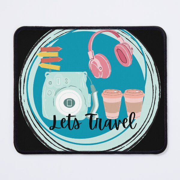 Item preview, Lets Go, Lets Explore, Lets Travel,  designed and sold by J-TheArtCafe.