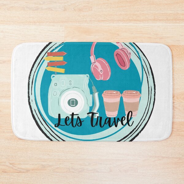 Item preview, Lets Go, Lets Explore, Lets Travel,  designed and sold by J-TheArtCafe.