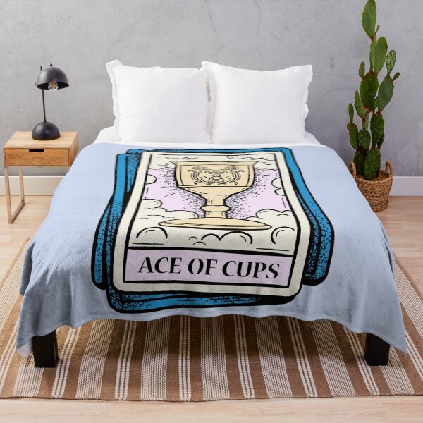Item preview, Ace of Cups Print designed and sold by Femme Pastel Collective.