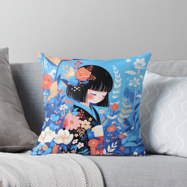 Item preview, Yui Japanese Kokeshi Doll - Perfect For Gifts designed and sold by KatanaCreative.