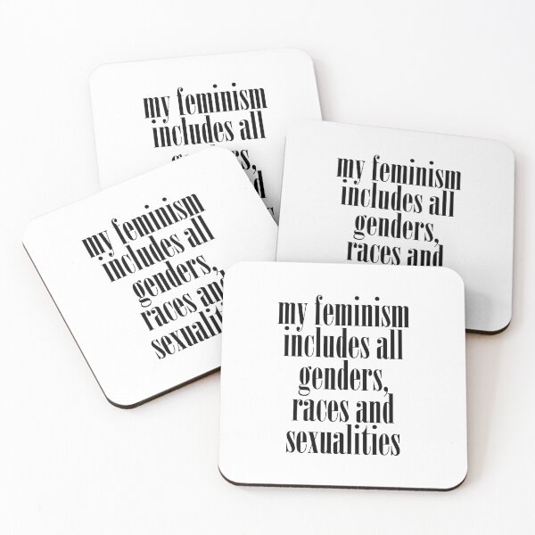 Item preview, my feminism includes all genders races and sexualities designed and sold by BritySpear.