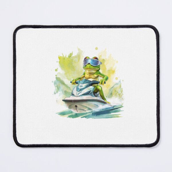 Item preview, Funny Frog on a water scooter designed and sold by Chugai.