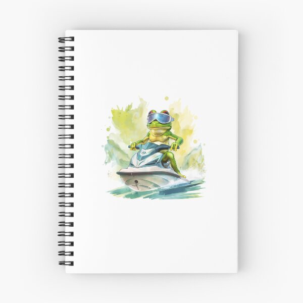 Item preview, Funny Frog on a water scooter designed and sold by Chugai.