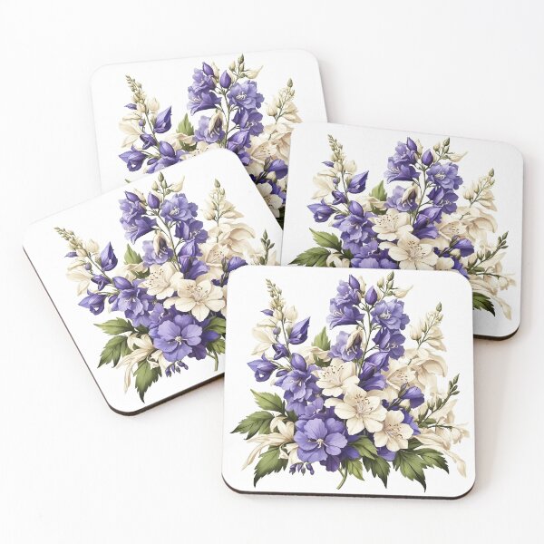 Item preview, Beautiful Purple  Larkspur  Flower designed and sold by chathai.