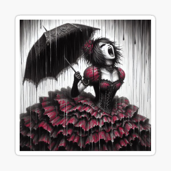 Item preview, Rainy day blues designed and sold by Donkey's Salad.