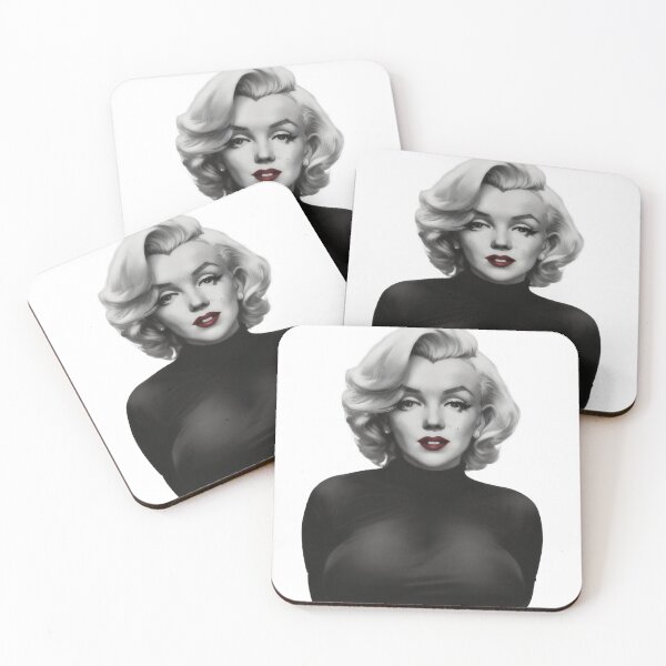Artikelvorschau, Marilyn Monroe im schwarzen Rollkragenpullover entworfen und verkauft von KZUP247.