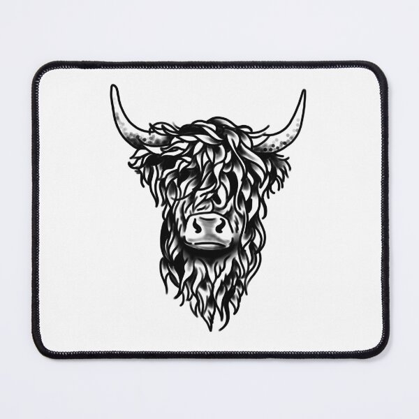 Item preview, Fluffy Cow designed and sold by JessBrennanArt.