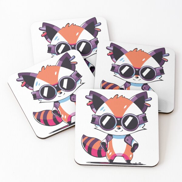 Item preview, Playful and lovable racoon designed and sold by DesginPro.