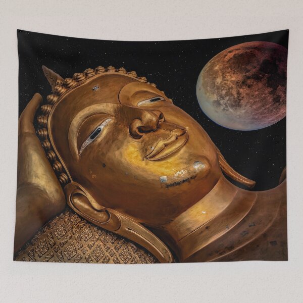 Aperçu de l'œuvre Bouddha de Pleine Lune créée et vendue par AJEvans.