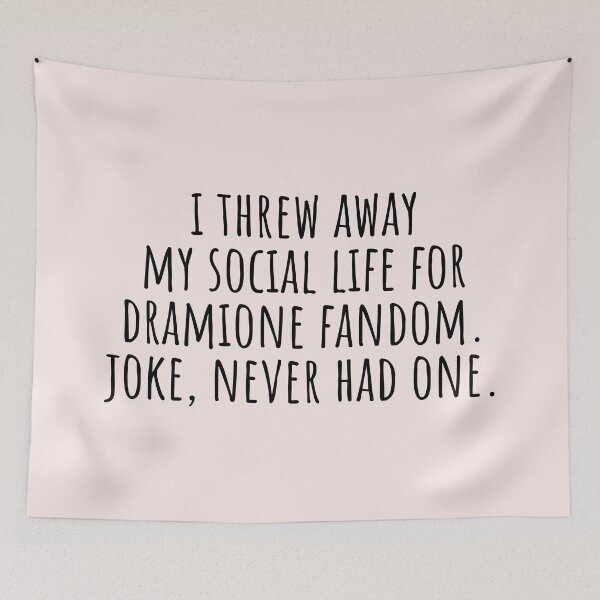 Item preview, Introvert Dramione Fandom Social Life designed and sold by FandomPlanet.