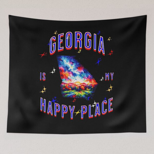 Item preview, Georgia is my Happy Place designed and sold by Vindbult.