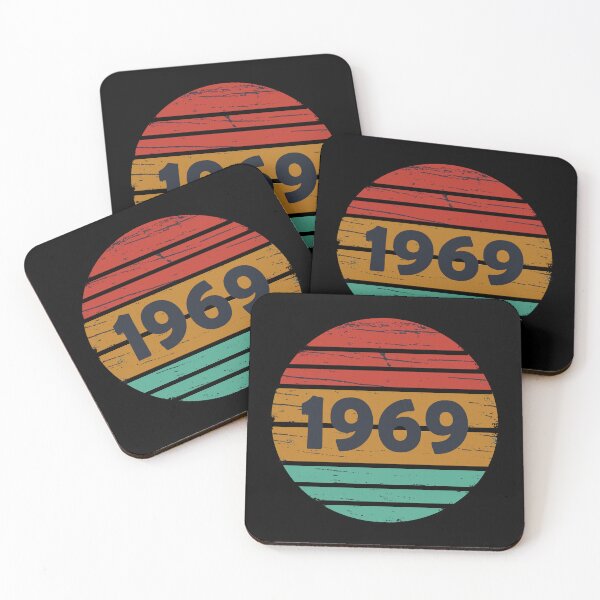 Item preview, Born in 1969 vintage retro classic birthday designed and sold by Alexaltay.