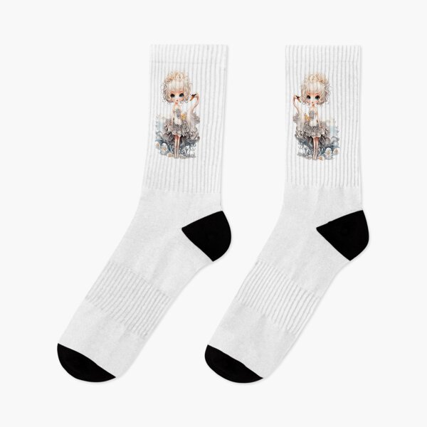 Item preview, Dollie Swan - isolated design in manga style designed and sold by daniela-erbarth.