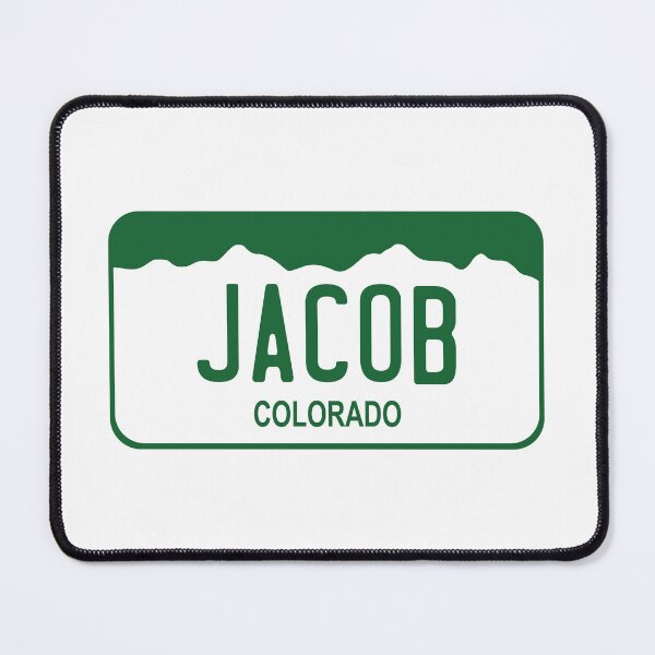 Item preview, Colorado License Plate - Jacob designed and sold by rracheell.