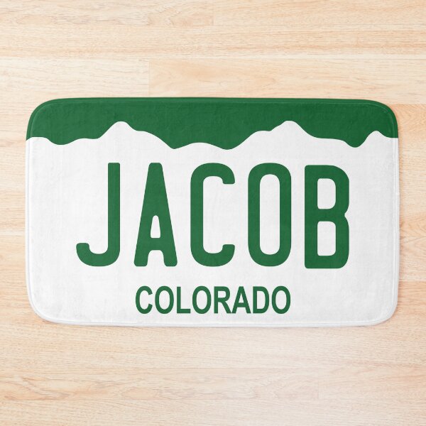 Item preview, Colorado License Plate - Jacob designed and sold by rracheell.